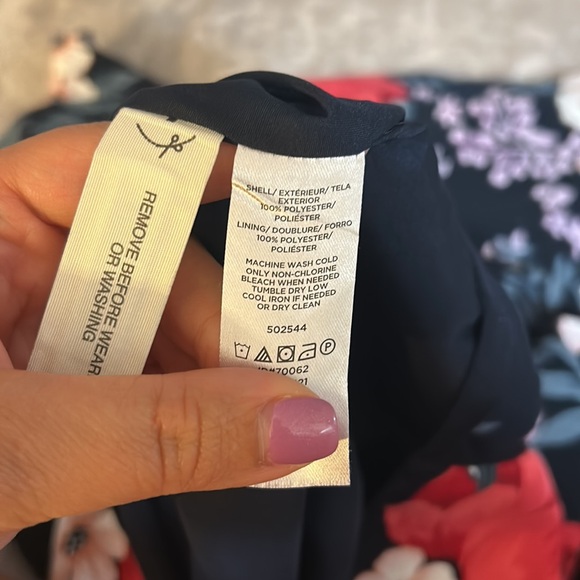 Ann Taylor a-line floral skirt - Picture 3 of 4